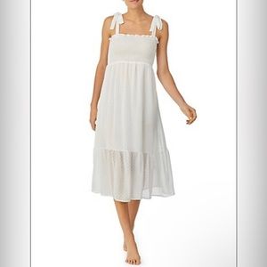 Kate Spade New York Midi Chiffon Chemise Dress
